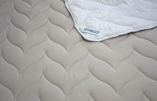 Фото Антиаллергенное одеяло Othello Colora Белое - Серое