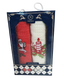 Фото №2 з 2 товару Набір кухонних рушників з новорічним дизайном Christmas 2шт 19966