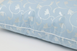 Фото №5 з 6 товару Пухова подушка Лебединий Пух в Тике Руно Блакитний Вензель