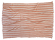 Фото №1 з 4 товару Мусліновий плед-покривало Barine Cocoon Stripe Muslin Orange Помаранчевий