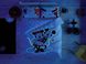 Фото №1 з 3 товару Постільна білизна світиться у темряві TAC Ранфорс Disney M&M Minnie Mouse Love Day