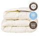 Фото №1 з 8 товару Зимова вовняна ковдра Wool Sei Design 300г Молочна 8-35707*001