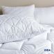 Фото №2 з 7 товару Набір з двох класичних подушок на блискавці Ideia Standart Plus Білий