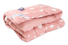 Фото Детское зимнее шерстяное одеяло Руно Розовая Тучка