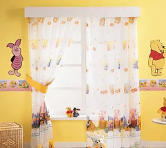 Фото Гардина на окно в детскую комнату TAC Disney Winnie the Pooh Baby Винни Пух