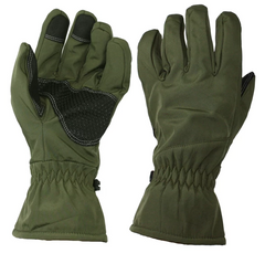 Фото Тактические зимние перчатки UAD Perun SoftShell термо+сенсор Олива