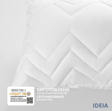 Фото Длинная подушка-обнимашка на молнии Ideia Nordic Comfort Plus Белая