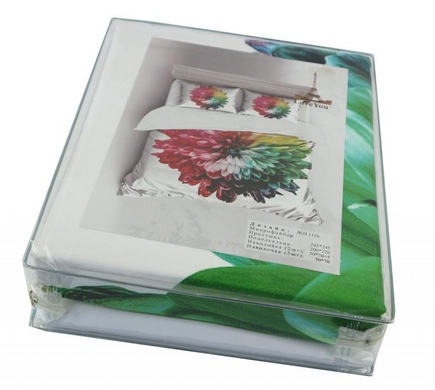 Фото Комплект постільної білизни Love You Полісатин Colored Flower JKH1116
