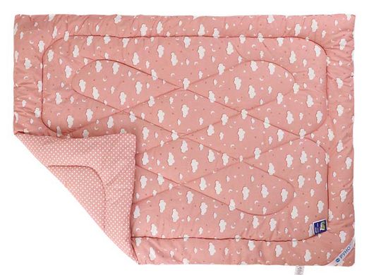 Фото Детское зимнее шерстяное одеяло Руно Розовая Тучка