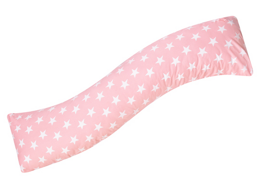 Фото Наволочка на подушку обнимашка Ideia S-Form Серый в горошек