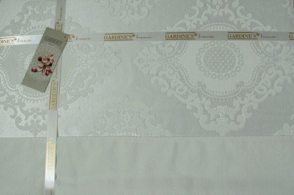 Фото Покривало Шенілове з наволочками Miray Кремове 240x260 + 50х70 m2g