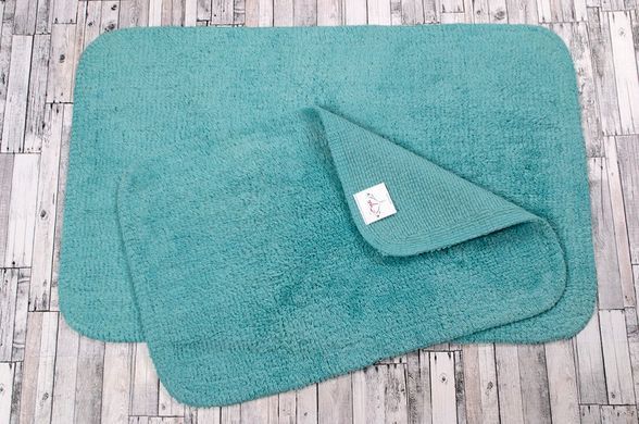 Фото Коврик в ванную Irya Basic Turquoise Бирюзовый