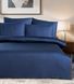 Фото №1 з 4 товару Комплект постільної білизни Charlotte Stripe Satin Indigo хм41204