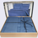 Фото №5 из 6 товара Комплект постельного белья Сатин Strip Zeron Lacivert Синий
