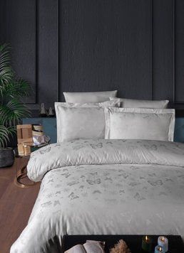 Фото Постільна білизна First Choice Сатин Жаккард 100% Бавовна Corina Sand m018306