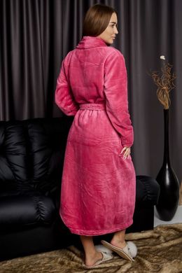 Фото Довгий жіночий теплий халат Шаль Welsoft Фріз 1020