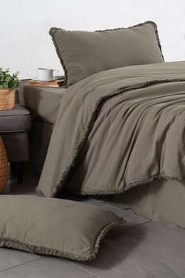 Фото Комплект постільної білизни Sikel Stonewashed Ranforse Soho Firfirli Зелений 40635