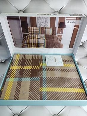 Фото Постільна білизна Altinbasak Ранфорс 100% Бавовна Grande Kahve m019231