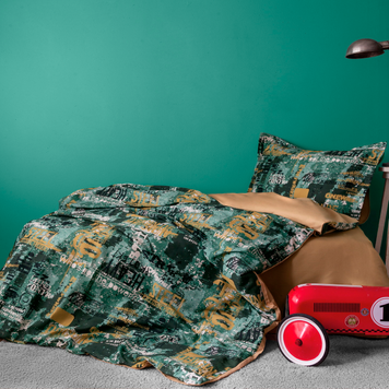 Фото Комплект постільної білизни Issimo Digital Satin Rocky 41096
