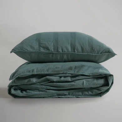 Фото Постільна білизна Limasso Stonewashed Варена Бавовна Cassandra Natural Green