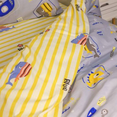 Фото Комплект білизни в дитяче ліжечко Viluta Сатин Твіл № 553 простирадло на гумці