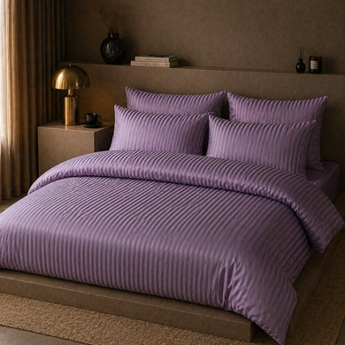 Фото Підковдра Purple Stripe Selena Сатин Страйп Фіолетовий 310090 310090145
