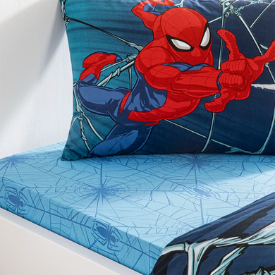 Фото Постельное белье TAC Disney Spiderman Rise Ранфорс 100% Хлопок Человек Паук