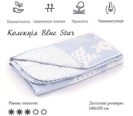 Фото Летнее шерстяное одеяло Blue Star Руно Летнее
