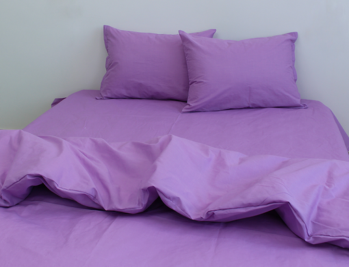 Фото Комплект постельного белья ТМ Tag Ранфорс 100% Хлопок Lavender Herb Фиолетовый