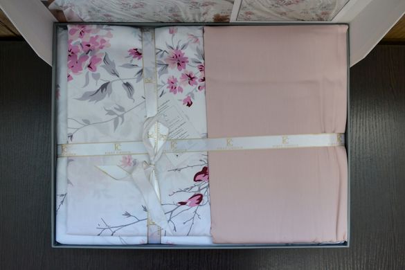 Фото Сатинова постільна білизна First Choice Cotton Satin Leena Powder хм31950