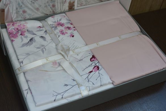 Фото Сатинова постільна білизна First Choice Cotton Satin Leena Powder хм31950