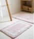 Фото №2 з 4 товару Набір килимків у ванну Irya Gestro Liberte Pembe Рожевий