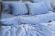 Фото №4 из 5 товара Теплое велюровое постельное белье TAG Велсофт Голубые Звёзды ALM1903