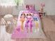 Фото №1 з 3 товару Комплект постільної білизни TAC Disney Barbie Shine простирадло на резинці Лялька Барбі p-60311117