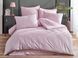 Фото №1 з 3 товару Комплект постільної білизни Charlotte Stripe Satin Pudra хм41217