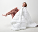 Фото №1 из 10 товара Летнее пуховое одеяло Ideia Super Soft Premium Белое