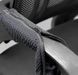 Фото №6 из 6 товара Темно-серые чехлы на подлокотники для офисного/компьютерного кресла