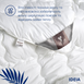 Фото №6 из 10 товара Летнее пуховое одеяло Ideia Super Soft Premium Белое
