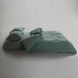 Фото №4 з 10 товару Постільна білизна Limasso Stonewashed Варена Бавовна Cassandra Natural Green