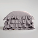 Фото №3 из 8 товара Постельное белье Limasso Stonewashed Exclusive Opal Grey Вареный Хлопок