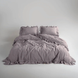 Фото №1 из 8 товара Постельное белье Limasso Stonewashed Exclusive Opal Grey Вареный Хлопок