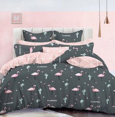 Фото Комплект постельного белья фланель Selena Маленький Фламинго 505101