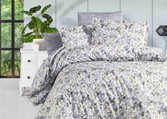 Фото Комплект постельного белья ТМ Tag Ранфорс 100% Хлопок Нарисованные Цветы R-T9237