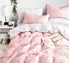 Фото Комплект постельного белья Viluta Tiare Сатин Люкс №114 Розовый