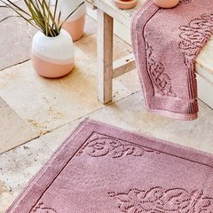 Фото Набір прямокутних килимків у ванну Karaca Home Milly Murdum Фіолетовий