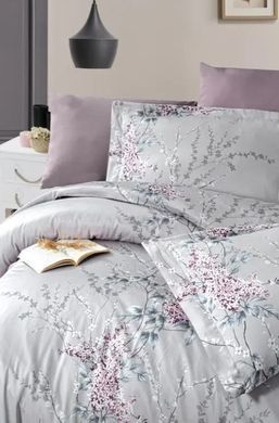 Фото Постільна білизна First Choice Сатин Люкс 100% Бавовна Wisteria Lilac 1940-14