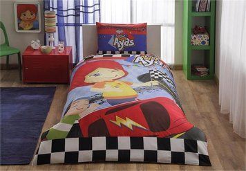 Фото Комплект постільної білизни TAC Disney 100% Бавовна Ayas Race Ая 60131308
