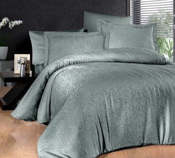 Фото Постельное белье Misra Moonmist Сатин Жаккард 100% Хлопок First Choice
