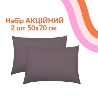 Фото Набір з двох подушок Ideia Comfort Classic Коричневий 8-29570*002
