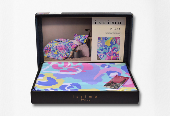 Фото Комплект постельного белья Issimo Digital Satin Pinky